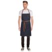 Picture of Chef Works Urban Memphis Bib Apron Indigo - B721