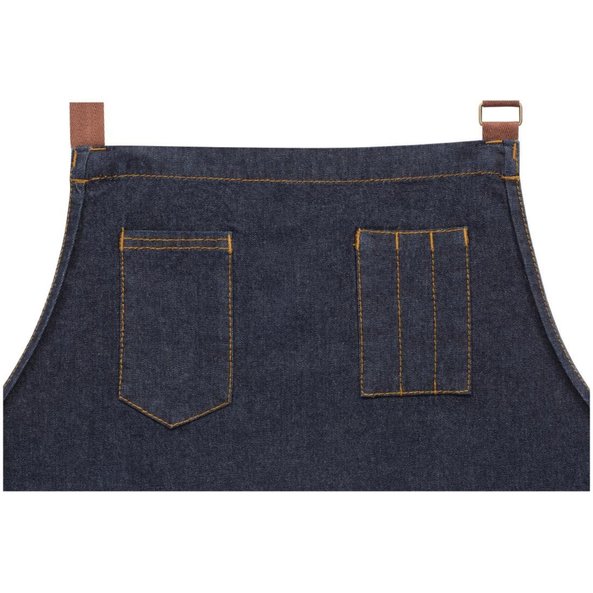 Picture of Chef Works Urban Memphis Bib Apron Indigo