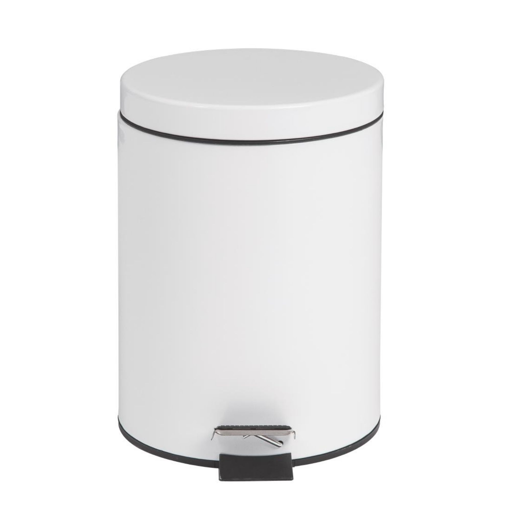 Picture of Bolero Pedal Bin White 5ltr - DP038
