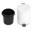 Picture of Bolero Pedal Bin White 5ltr - DP038