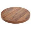 Picture of Bolero Pre-Drilled Round Table Top Urban Dark 600mm - DR822