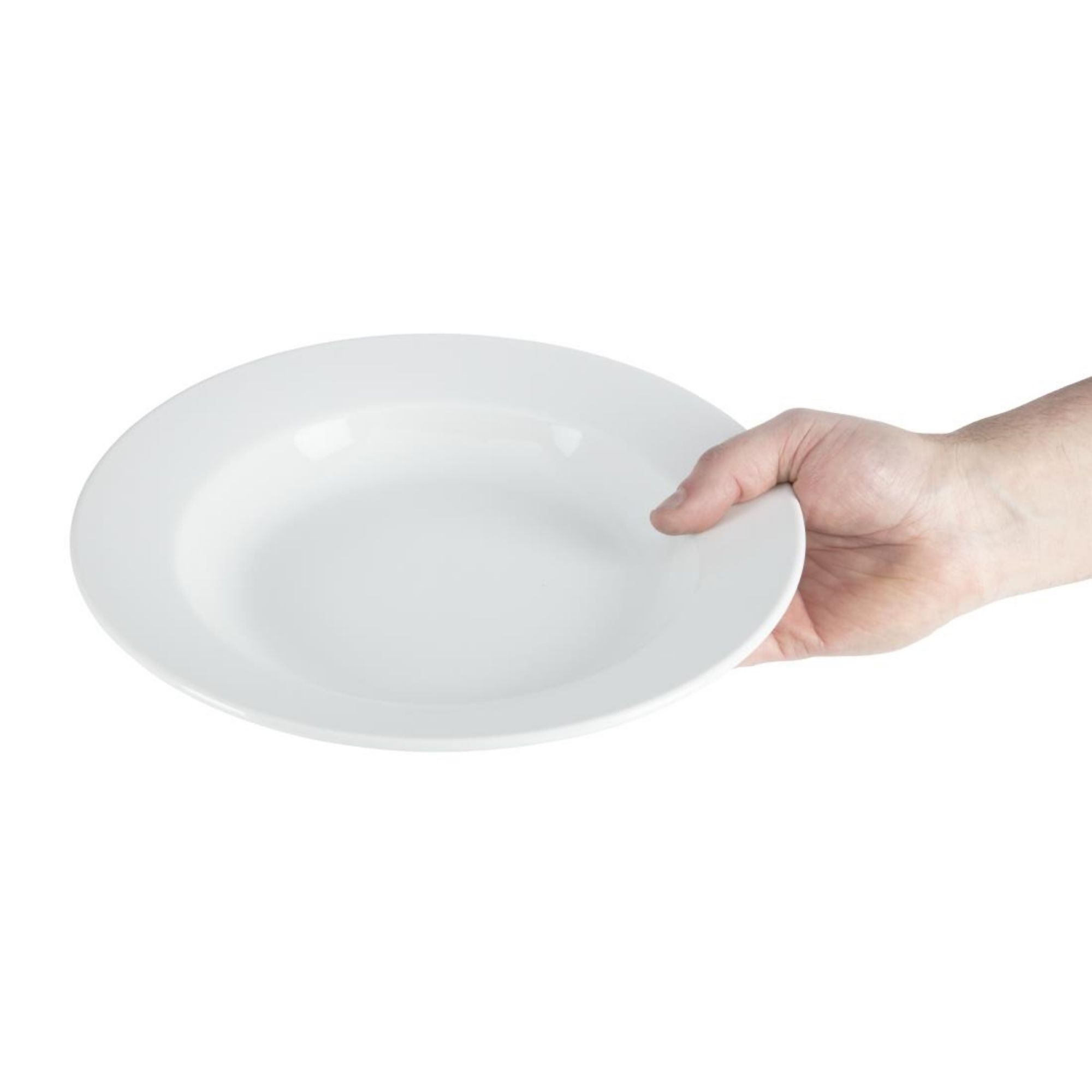 Picture of Olympia Whiteware Deep Plates 270mm 430ml (Pack of 6)