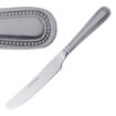 Picture of Olympia Bead Solid Handle Table Knife (12 pack) - C125