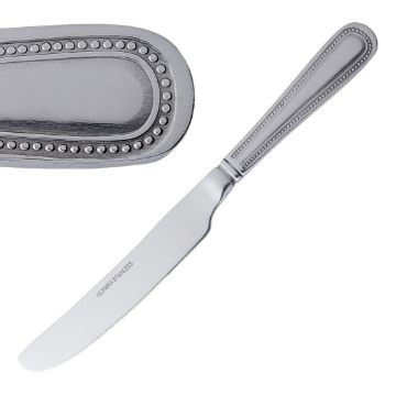 Picture of Olympia Bead Solid Handle Table Knife (12 pack)