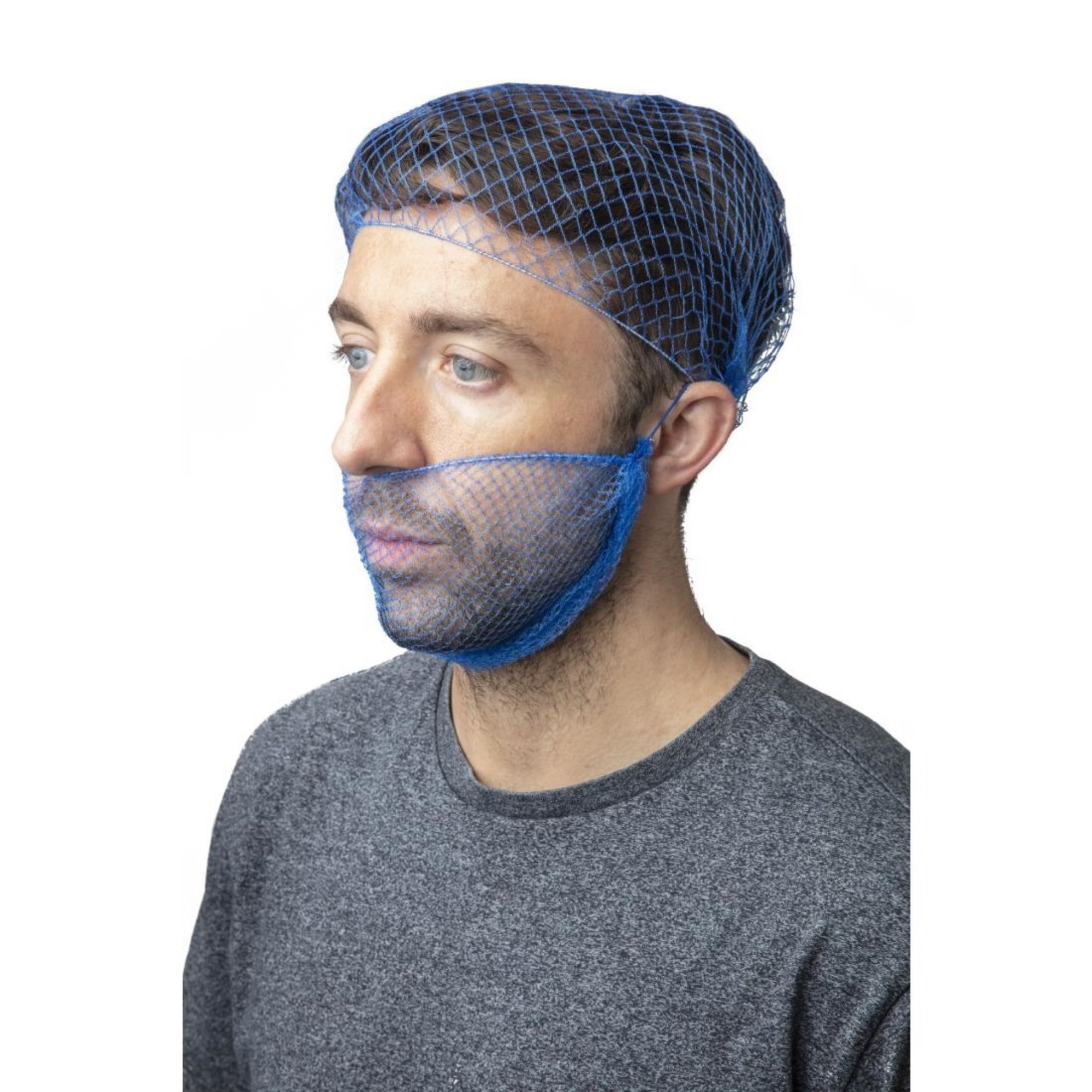 Picture of Lion Haircare Beard Snoods Light Blue (50 pack)