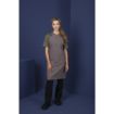 Picture of Southside Cotton Canvas Bib Apron Washed Grey - BB687