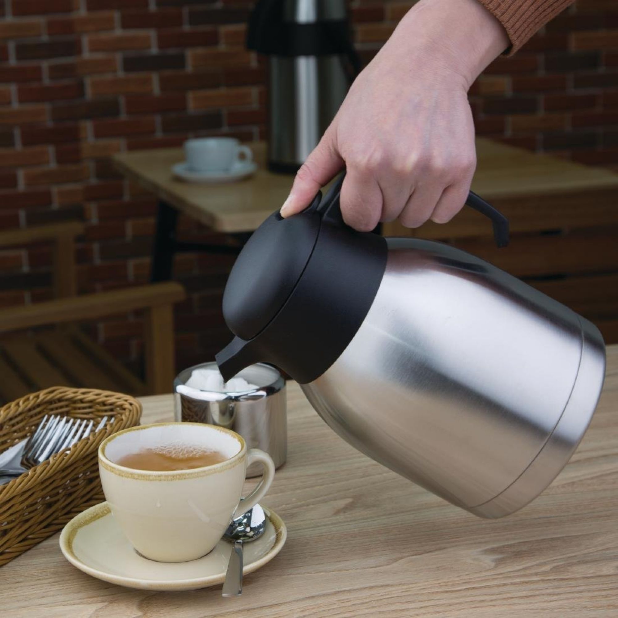 Picture of Olympia Stainless Steel Vacuum Jug 1.5Ltr