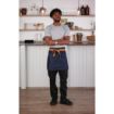 Picture of Southside Waist Apron Denim Blue Tan Ties - BB465