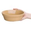 Picture of Olympia Stoneware Oval Pie Bowls 180 x 133mm (Pack of 6) - C109