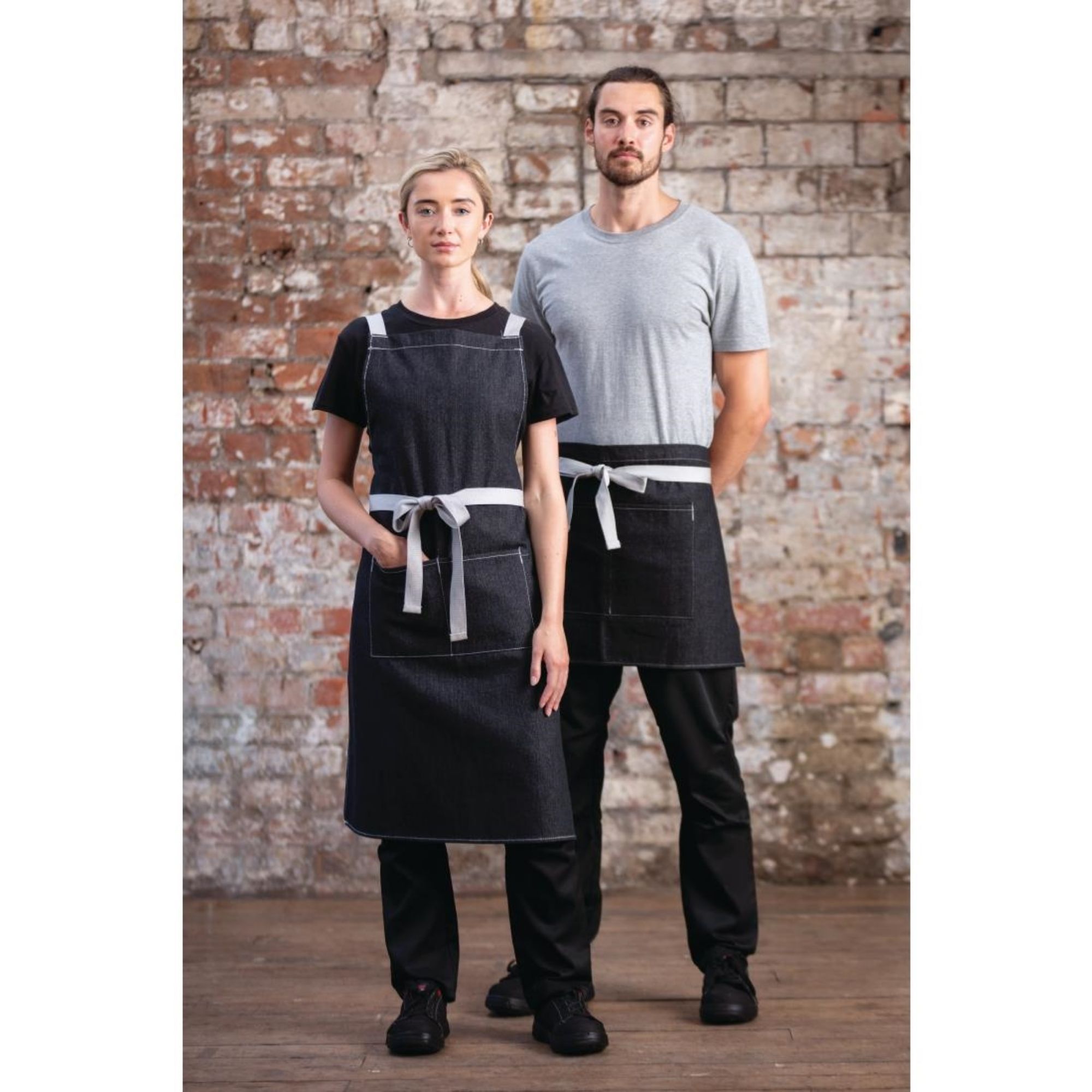 Picture of Southside Waist Apron Denim Black 760mm