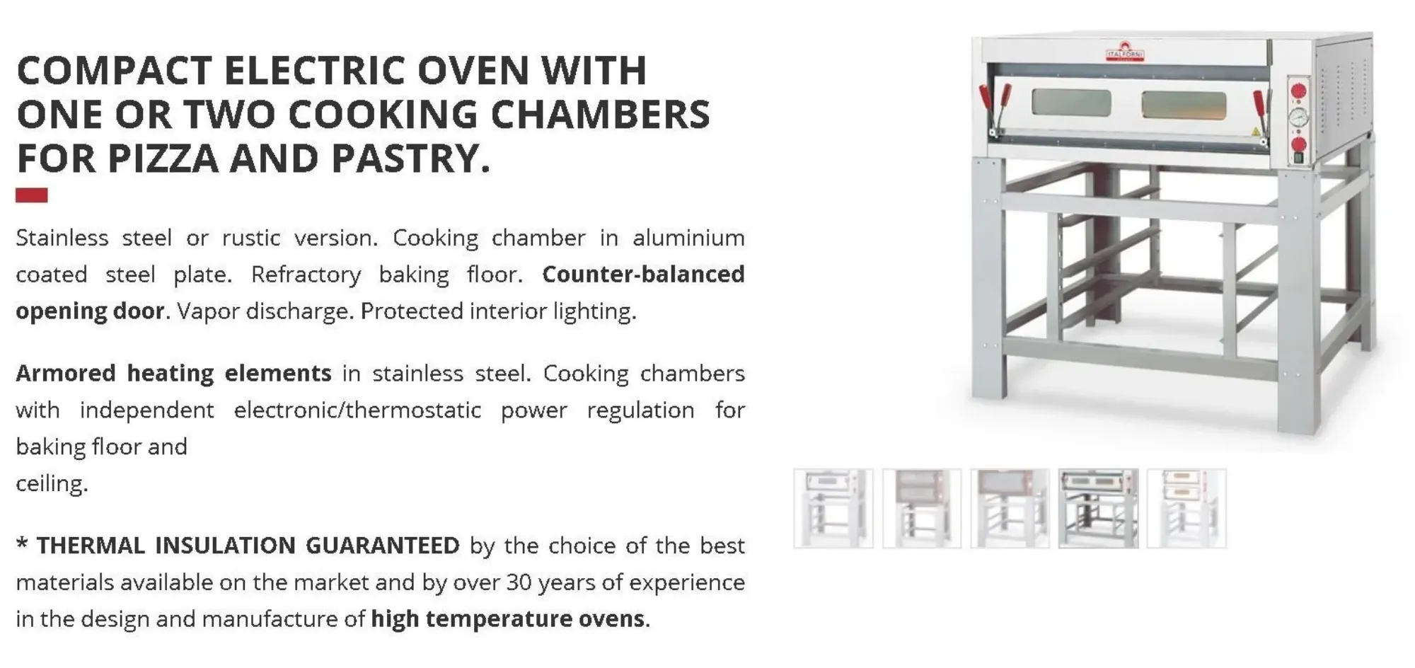 Picture of Italforni TKD1 Single