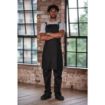 Picture of Southside Linen Blend Bib Apron Black - BB691