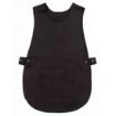 Picture of Whites Tabard With Pocket Black - B046