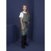 Picture of Southside Linen Blend Bib Apron Forest Green - BB690