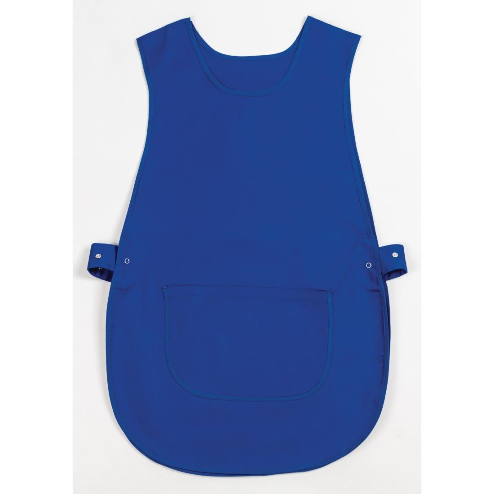 Picture of Whites Tabard With Pocket Royal Blue