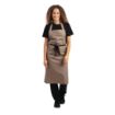 Picture of Whites Polycotton Bib Apron Tan - B429