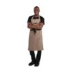Picture of Whites Polycotton Bib Apron Tan - B429