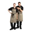 Picture of Whites Polycotton Bib Apron Olive - B427