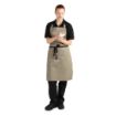 Picture of Whites Polycotton Bib Apron Olive - B427
