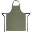 Picture of Whites Polycotton Bib Apron Olive - B427