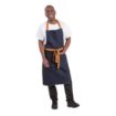 Picture of Southside Bistro Apron Denim-Blue With Tan Ties - B980