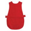 Picture of Whites Tabard With Pocket Red - B042