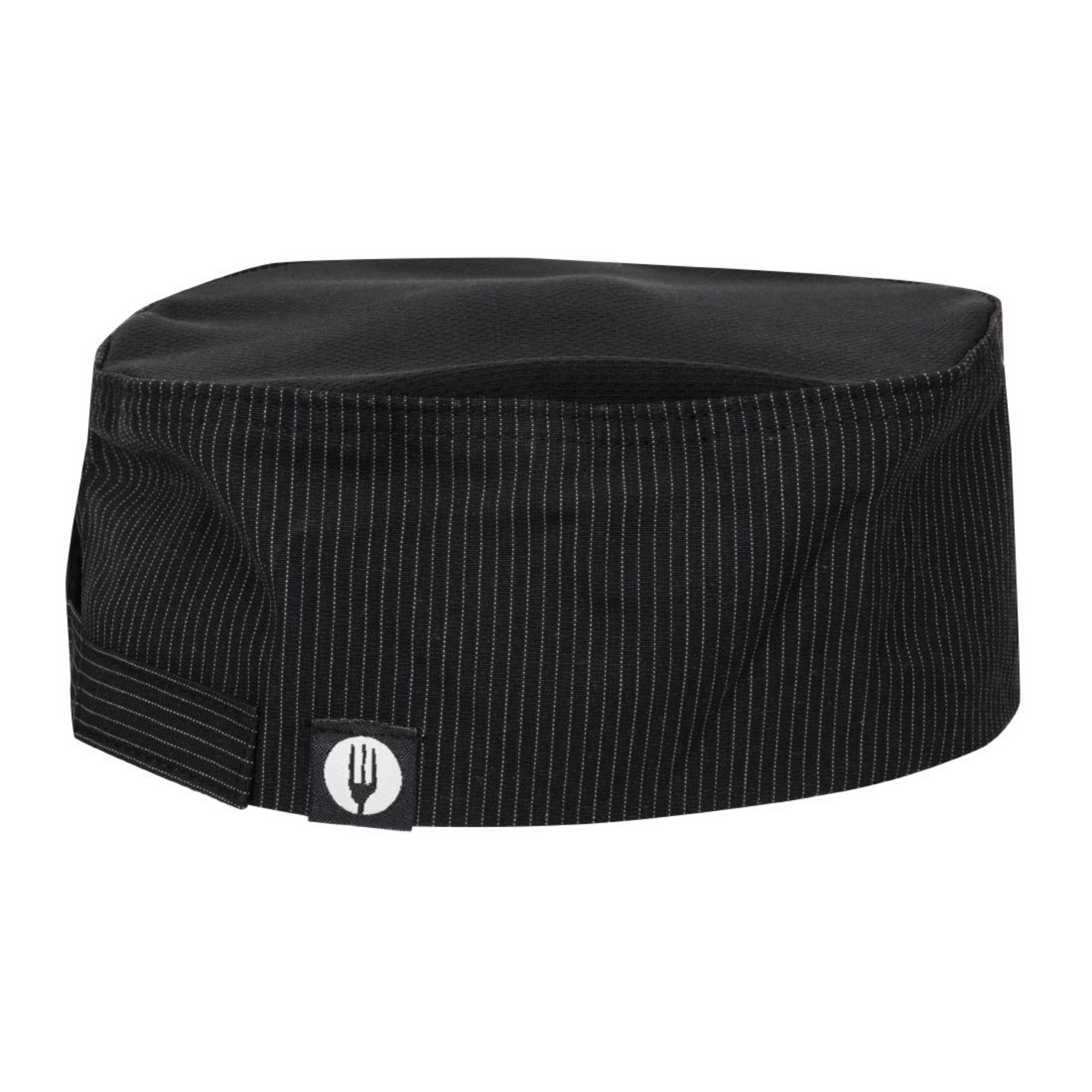 Picture of Chef Works Cool Vent Pinstripe Beanie Hat