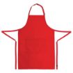 Picture of Chef Works Bib Apron Red - B196