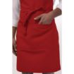 Picture of Chef Works Bib Apron Red - B196