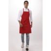 Picture of Chef Works Bib Apron Red - B196