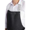 Picture of Southside Bib Apron Denim Black - B981