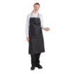 Picture of Southside Bib Apron Denim Black - B981