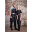 Picture of Southside Bib Apron Denim Black - B981
