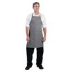 Picture of Chef Works Bib Apron Grey - B192