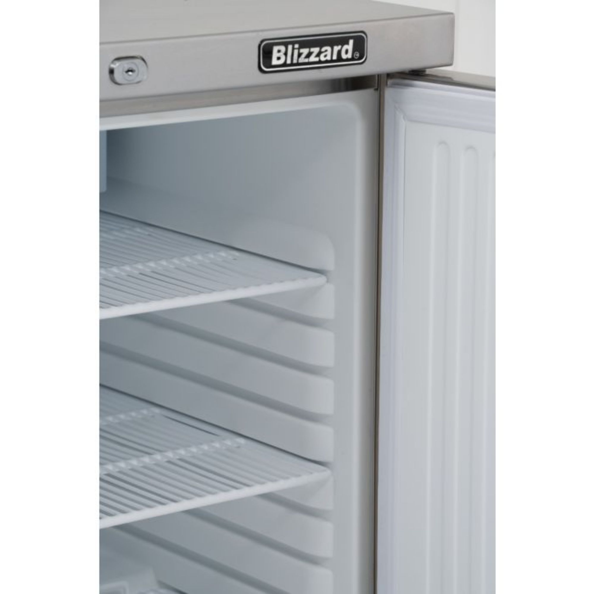 Picture of BLIZZARD Double Hinged Door Freezer/Fridge Workstation UCFR280
