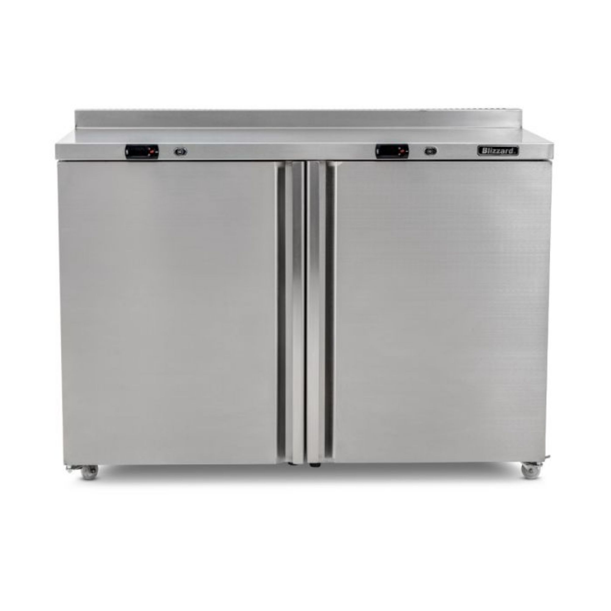 Picture of BLIZZARD Double Hinged Door Freezer/Fridge Workstation UCFR280