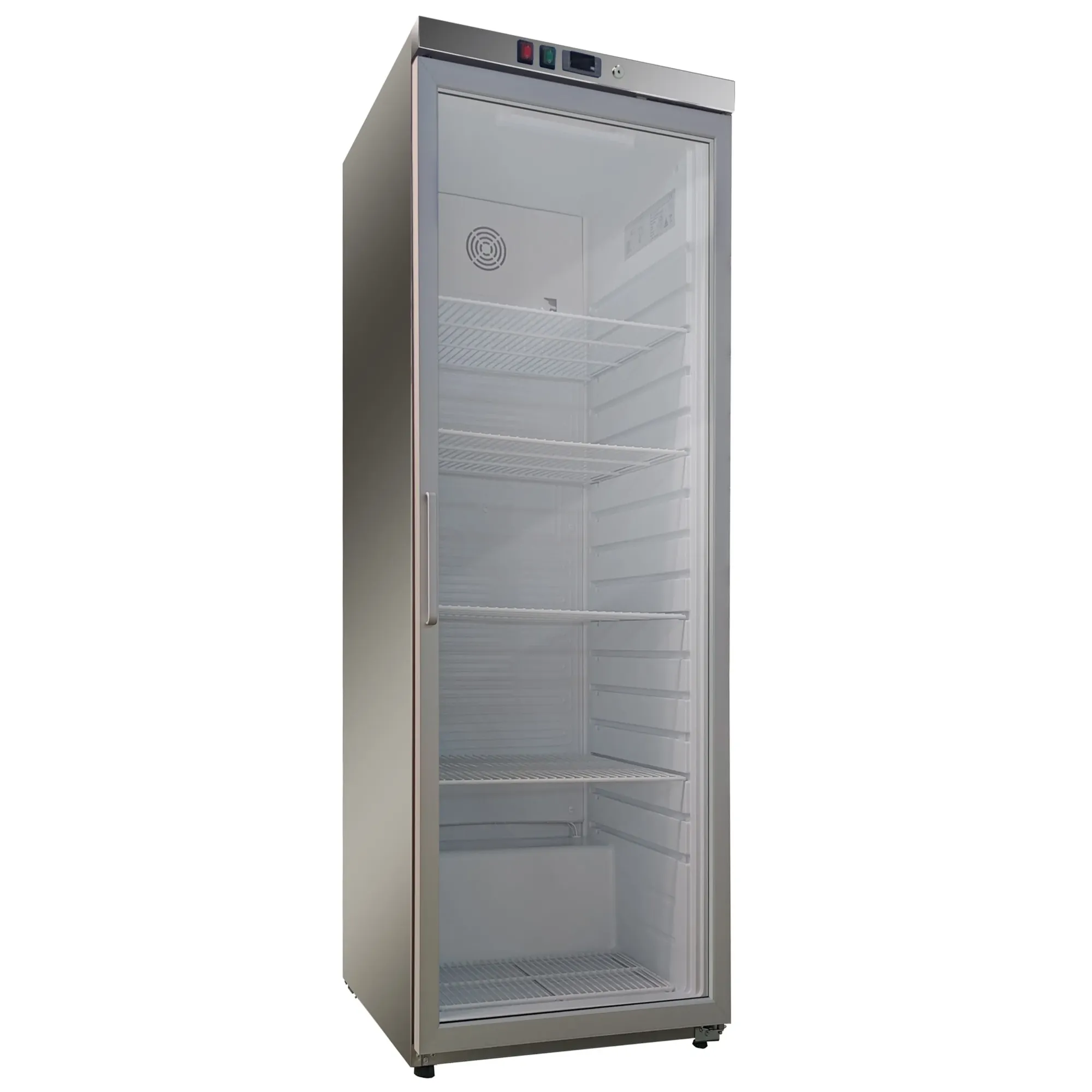 Picture of Blizzard HSG40 Single Glass Door Stainless Steel Refrigerator - HSG40