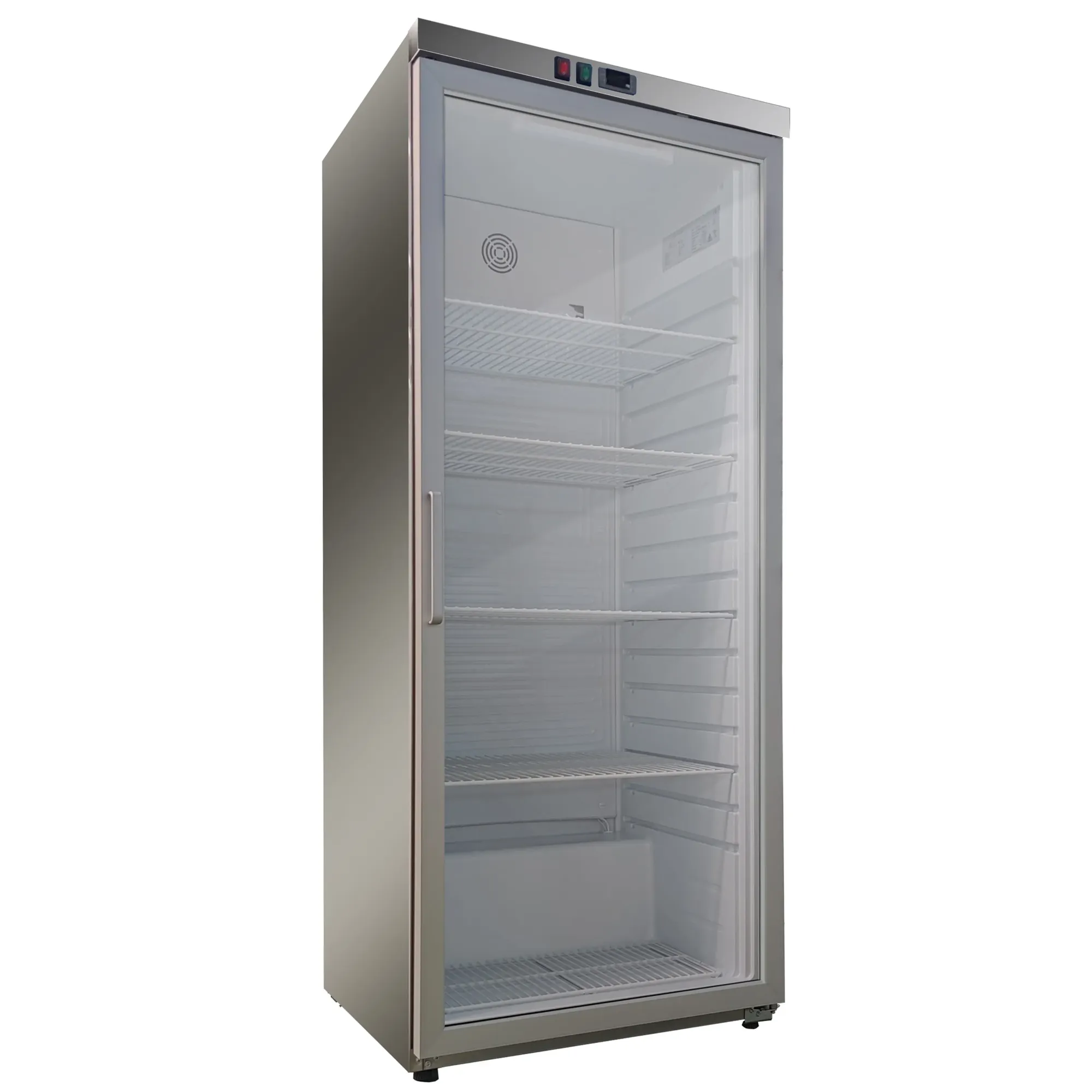 Picture of Blizzard HSG60 Single Glass Door Stainless Steel Refrigerator - HSG60