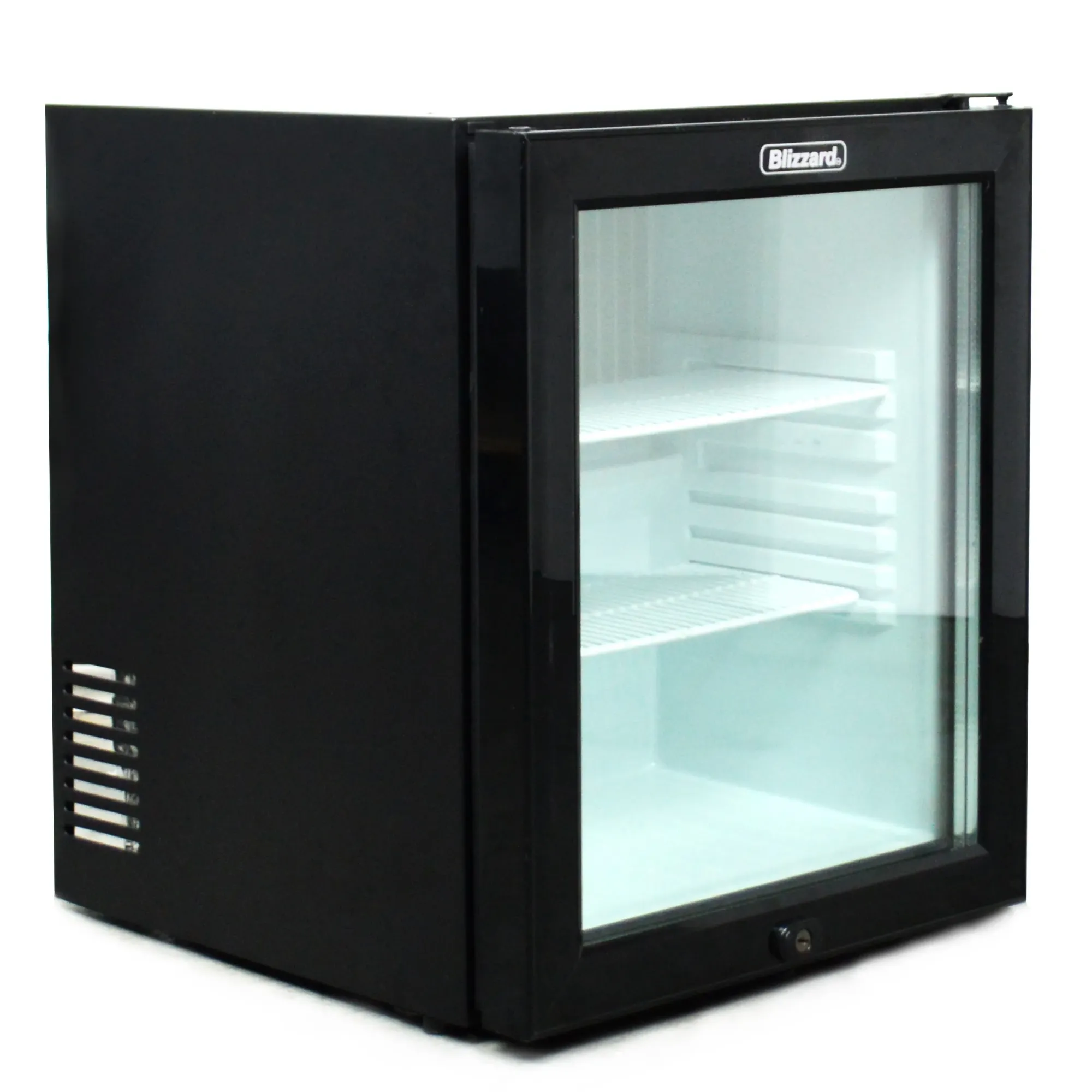 Picture of Blizzard Glass Door Mini Bar (10 Bottles) Fridge - BMB30G