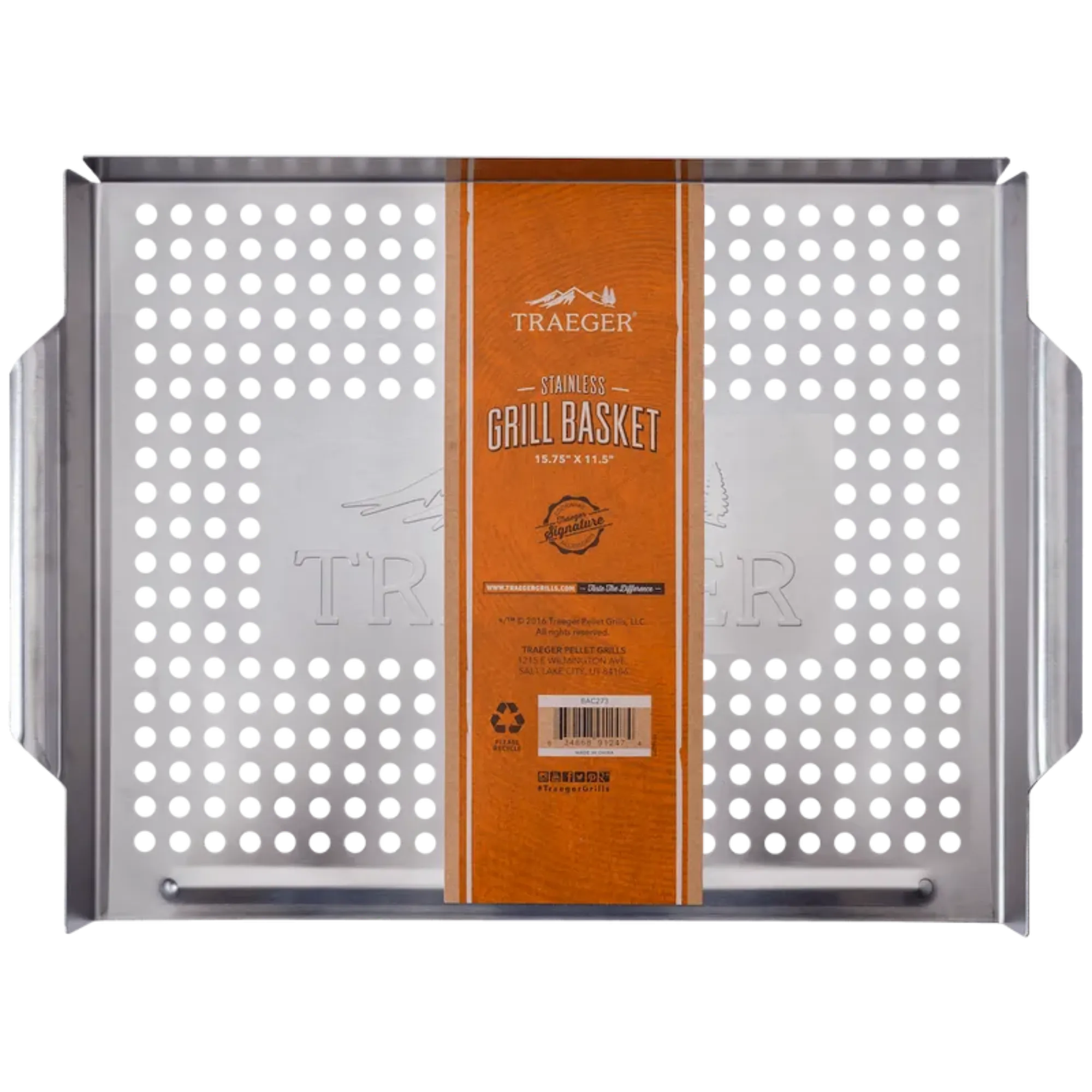 Picture of Traeger Stainless Grill Basket - BAC585