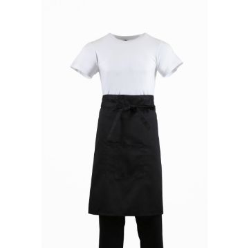 Picture of Regular Bistro Apron Black With Pocket