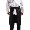 Picture of Regular Bistro Apron Black With Pocket - B133