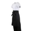 Picture of Regular Bistro Apron Black With Pocket - B133