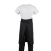 Picture of Regular Bistro Apron Black With Pocket - B133