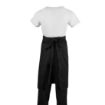 Picture of Regular Bistro Apron Black With Pocket - B133