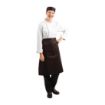 Picture of Regular Bistro Apron Black With Pocket - B133