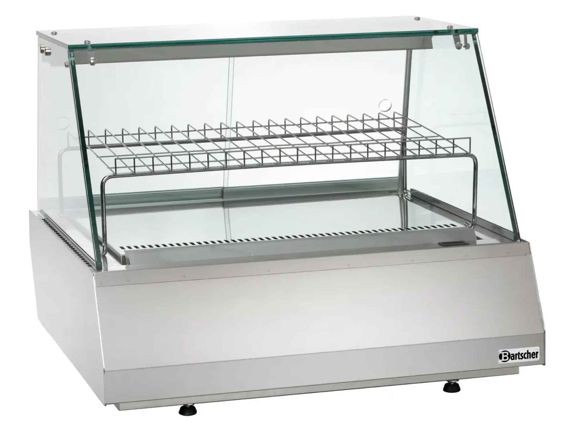 Picture of Bartscher Refrigerated display 2/1 GN, straight glass - 406055