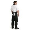 Picture of Whites Polycotton Bib Apron Black XL - B887