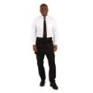 Picture of Whites Short Bistro Apron Black - B131