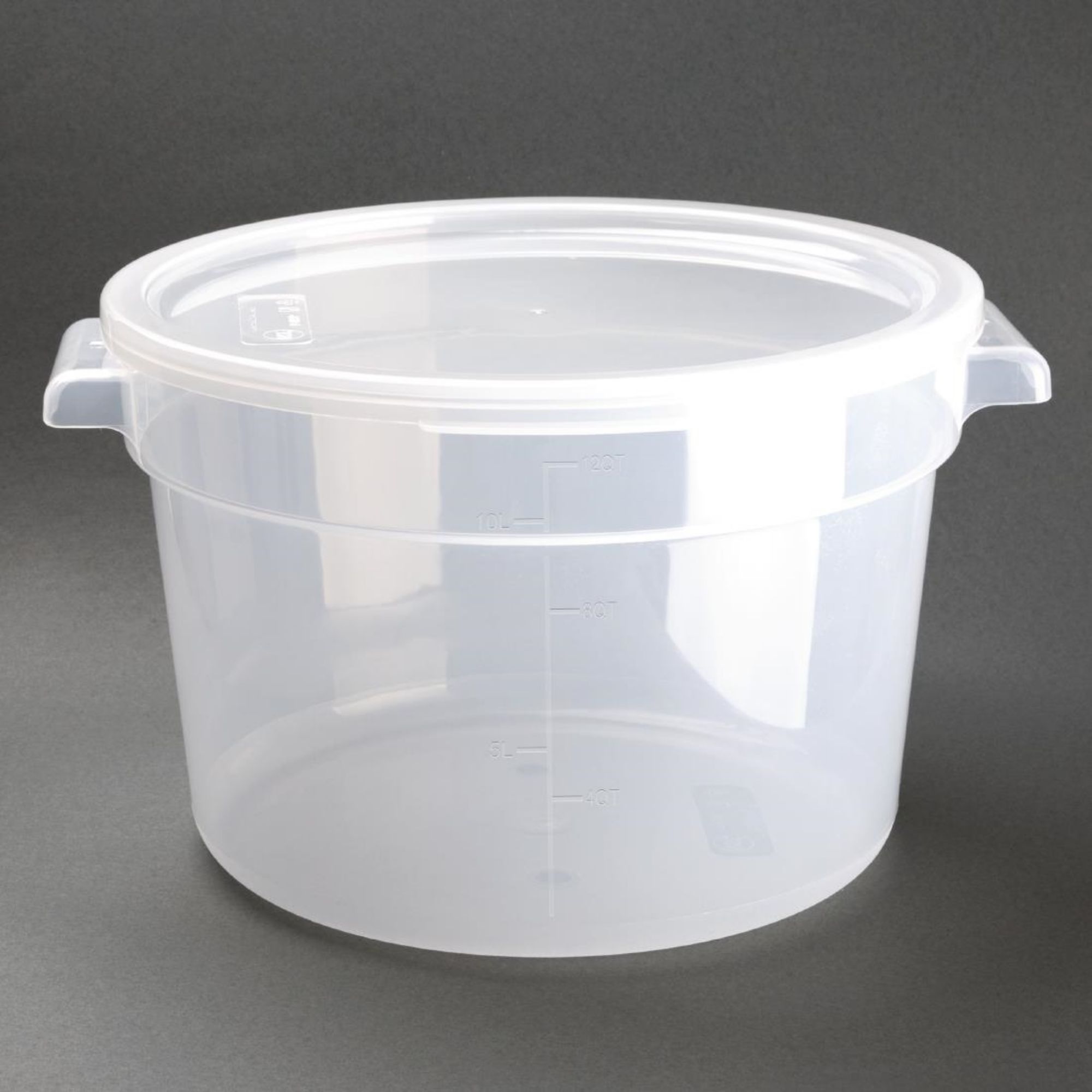 Picture of Vogue Polypropylene Round Food Storage Container 10Ltr
